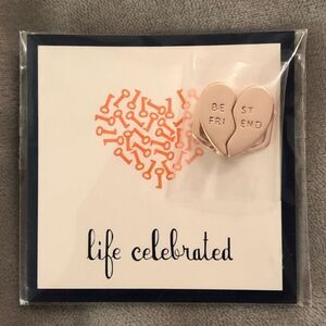 KEEP Collective | BFF Heart - Rose Gold